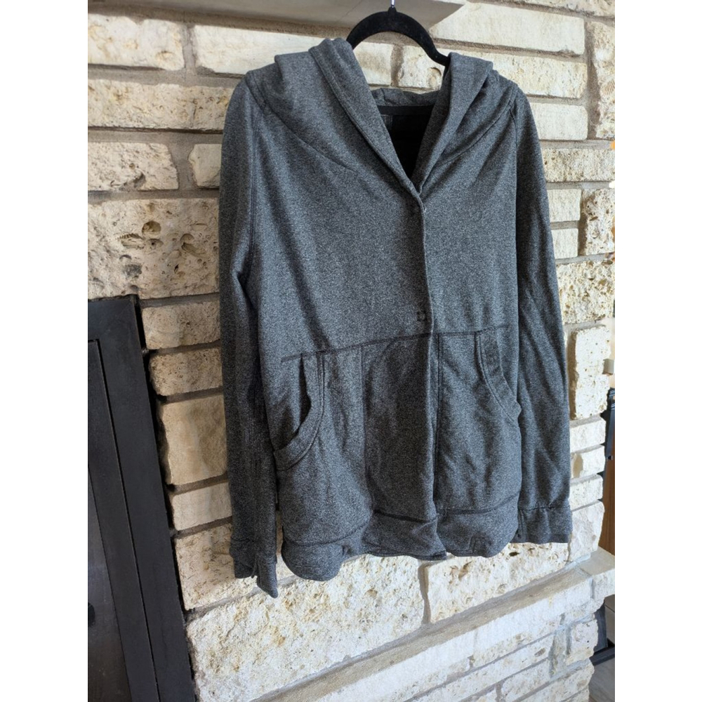 Women's Lululemon Hoodie Jacket, Gray, Size M